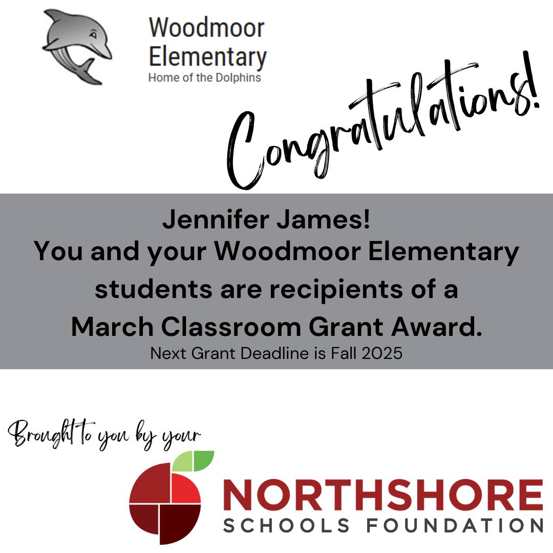 Congrats Jennifer!

Read all the spring grant winners: Link in bio

#nsdfoundation #northshoreschoolsfoundation #nsd #northshoreschooldistrict #nsd  #educators #allinforkids  #classroomgrants #classroomgrant