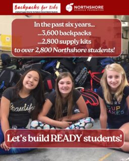 You can help build READY students! For the past six years, the Foundation has supported over 2,800 Northshore students with essential school supplies through our Backpacks for Kids drive.

You can ensure we say YES to every single backpack request this summer!

Support today by purchasing supply donations through our online store, 24/7: Link in bio 

Or, drop of supplies at any one of our public collection site host: Link in bio 

Together, we're All In for Kids!

#nonprofitorganization #nsdfoundation #nsd #northshoreschoolsfoundation #northshore