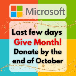 Gentle reminder: October is GIVE Month

Northshore, do you work at @microsoft? Or know someone who does? Celebrate Give Month by encouraging Microsoft employees to support the Foundation with their donations!

Donate today: Link in bio

Questions? kimm@nsdfoundation.org

#nonprofitorganization #nsdfoundation #nsd #northshoreschoolsfoundation #northshore