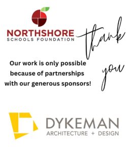 We are so grateful for the support of our amazing sponsors!

Please join us in celebrating @dykeman_design for their partnership and support of the Foundation.

We are able to GREAT THINGS for our students and staff in the Northshore community thanks to their support!

Learn about our sponsorships: Link in bio

#nsdfoundation #nsd #northshoreschooldistrict #northshoreschoolsfoundation