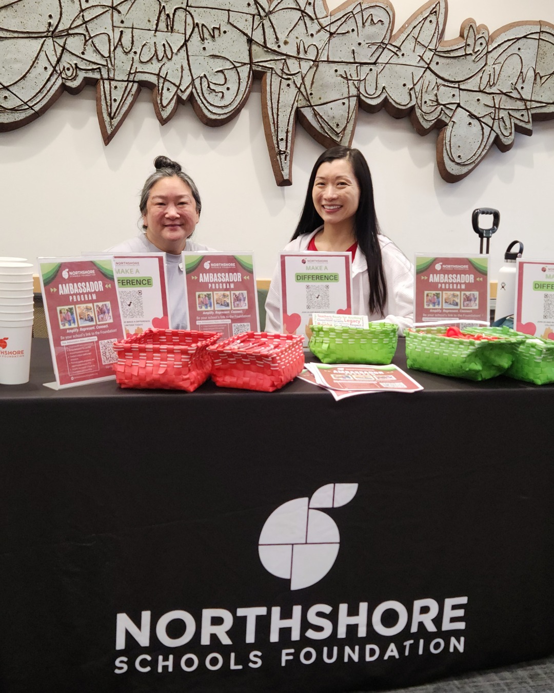 Kimm and Board Member Jasmine had a great time connecting with the community at the Bothell Community Action Fair last Saturday! They shared information about our volunteer opportunities, including Board positions and our Ambassador program.

Looking to get involved and give back? We welcome adult and student volunteers year-round! Let’s chat, email: kimm@nsdfoundation.org

#nsd #northshore #northshoreschoolsfoundation