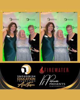 Better together! Our immediate past President Patsy attended @snohomisheducationfoundation's auction last Saturday night. Congratulations to Snohomish on a wonderful event, great job!

#nsd #northshoreschoolsfoundation #northshore