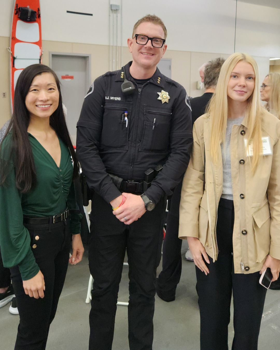 What a wonderful afternoon at the @woodinvillechamber Annual Hometown Heroes Luncheon at Fire Station #31!

We were grateful to hear inspiring stories from local residents who are making a difference in our community.

Pictured: Police Chief BJ Meyers, Kimm, and Yuliya.

All In for Kids!

#nsd #northshore #northshoreschoolsfoundation
