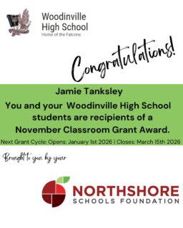 Congrats Jamie!

Meet the Foundation's 2025 Fall Grant Winners: Link in bio

Our spring grant cycle opens on Jan. 1, 2026.

Together, All In for Kids!

#nsdfoundation #northshoreschoolsfoundation #classroomgrant