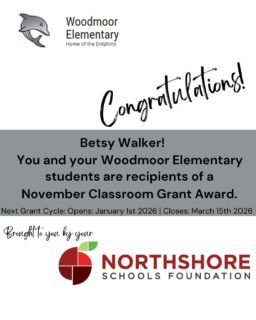 Congrats Betsy!

Meet the Foundation's 2025 Fall Grant Winners: Link in bio

Our spring grant cycle opens on Jan. 1, 2026.

Together, All In for Kids!

#nsdfoundation #northshoreschoolsfoundation #classroomgrant