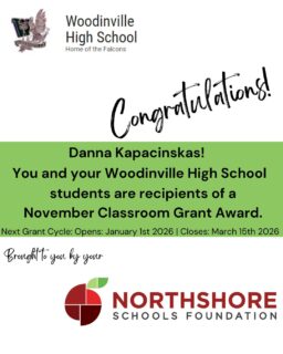 Congrats Danna!

Meet the Foundation's 2025 Fall Grant Winners: https://bit.ly/4re4a8s

Our spring grant cycle opens on Jan. 1, 2026.

Together, All In for Kids!

#nsdfoundation #northshoreschoolsfoundation #classroomgrant
