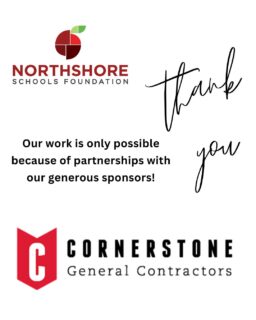 We are so grateful for the support of our amazing sponsors!

Please join us in celebrating @cornerstonegci for their partnership and support of the Foundation.

We are able to GREAT THINGS for our students and staff in the Northshore community thanks to their support!

Learn about our sponsorships: Link in bio

#nsd  #northshoreschoolsfoundation