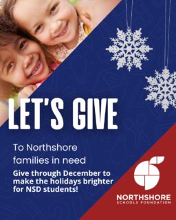 Let's give! All December donations to our Removing Barriers to Education pillar will provide grocery gift cards to Northshore families experiencing food insecurity.

Your gift will bring comfort, holiday cheer, and a full table to a local family.
Give through Wednesday, Dec. 31, 2025.

Donate today: Link in bio

Let's Be All In for Kids!

#northshore #nsd #northshoreschoolsfoundation