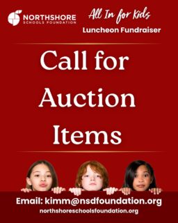 Support Northshore Kids & Get Community Exposure!

The Foundation is gathering auction items for our All In for Kids luncheon fundraiser's 7-day online auction, and we'd love your contribution!

Donating is easy and impactful:

-Introduce your business to active, local bidders

-Support local education with a tax-deductible donation

-Make a real difference for Northshore students

Gift cards • Experiences • Services • Products: All welcome!

Contact us: kimm@nsdfoundation.org

#northshoreschoolsfoundation #northshore #allinforkids
