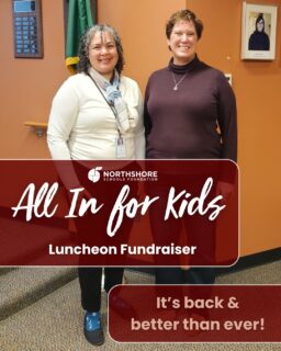 We're ready to do even MORE for Northshore, together! Our All In for Kids luncheon fundraiser is back on February 26, 2026!

Everyone is invited! Hear the impact. Meet our Northshore community. Make a direct difference.

Registration is open, save your seat, today: Link in bio 

Don't forget our 7-day Online Auction, opens Monday, Feb. 23. Preview items today: Link in bio

Questions? Email: kimm@nsdfoundation.org

#northshoreschoolsfoundation #northshore