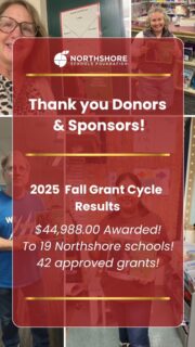 Hear From Northshore Educators Making a Difference! 🍎 Listen to some of the amazing Northshore teachers who received grants from the Foundation this fall. These grants are bringing innovative learning experiences directly into our classrooms.

Want to support more educators like these? Donate to our For the Love of Education campaign and 100% of your contribution funds educational grants for Northshore teachers. Your gift directly impacts students!

Donate today: Link in bio

Questions? Email: kimm@nsdfoundation.org

#northshoreschoolsfoundation #forthelove