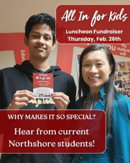 Our All In for Kids Luncheon puts Northshore students front and center.

-Experience the impact firsthand through student and educator testimonials!

-Discover our collaborative community partnerships!

-Meet our Care Teams who are supporting students every day!

-Savor lunch crafted by Northshore Culinary & Pastry students, and join us in raising funds to serve even more kids!

Secure your seat to our All In for Kids luncheon, today: Link in bio

All In for Northshore! Questions? Email: kimm@nsdfoundation.org

#northshoreschoolsfoundation #northshore