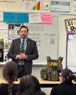 Cara had a blast at Northshore Middle School's Career Day on Wednesday, March 11th!

Students got an inside look at some incredible careers, hearing firsthand from electrician Keith Peterson, paramedic Ty Warren, and FBI Special Agent Armando Ramirez.

The future is bright when the next generation gets inspired early! Let's build skills for life!

#northshoreschoolsfoundation