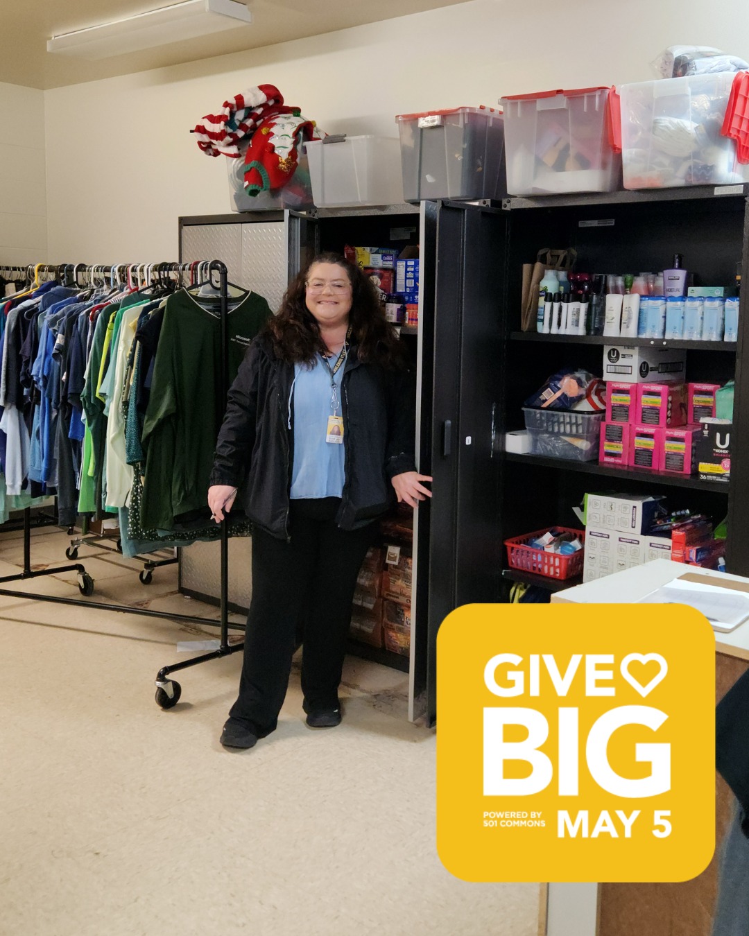 Hey Washington, today is GiveBIG! Because of donors like YOU, Northshore kids come to school READY to learn!

This year, your GiveBIG donation will go towards our Basic Needs Fund keeps that momentum going for kids: meals, clothes, school supplies, and more!

Pictured: Sarah at IHS, one of our Care Team Liaisons who help us serve students with basic needs.

Anyone can be hero for a Northshore kid, today!

Donate now: Link in bio 

All In for Kids! @wagives 

#GiveBIG #GiveBIG2026