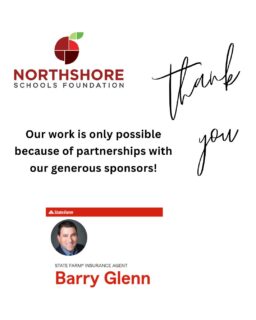We are so grateful for the support of our amazing sponsors!

Please join us in celebrating Barry Glenn for their partnership and support of the Foundation. We are able to GREAT THINGS for our students and staff in the Northshore community thanks to their support!

Learn more about sponsorships: Link in bio

All In for Kids!

#northshoreschoolsfoundation