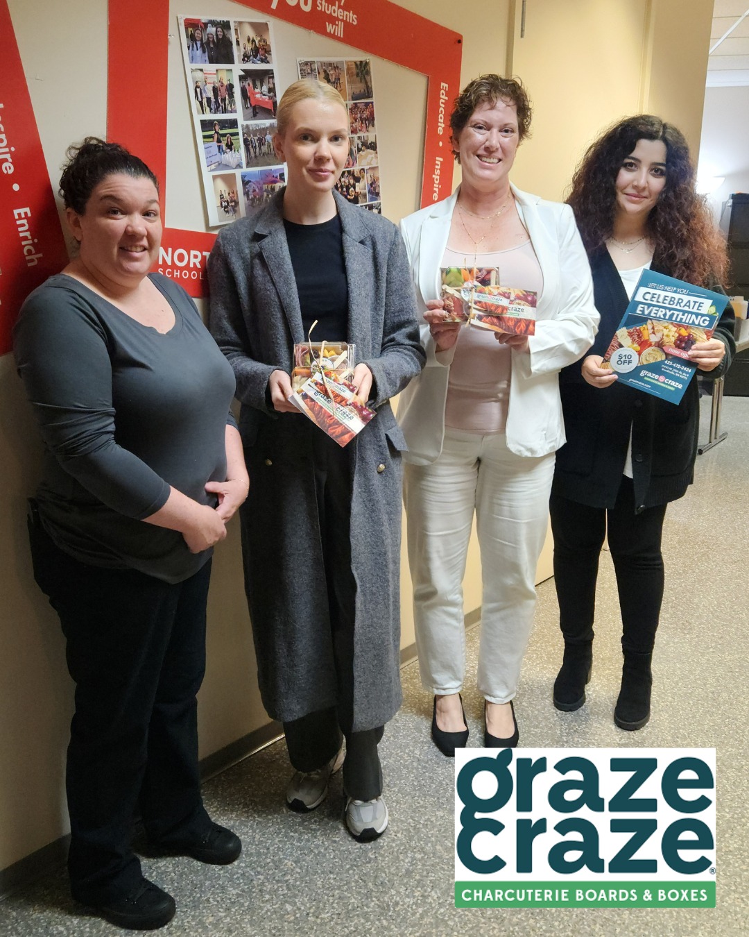 New friends make our day! Thank you to Mandi of @grazecraze_woodinville_wa  for visiting the foundation.

We're always happy to connect with neighbors who care about our Northshore students. Want to meet us? Our door is open! Email: kimm@nsdfoundation.org

#northshoreschoolsfoundation