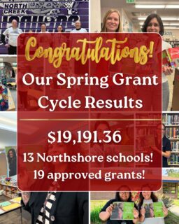 Congratulations to all of our 2026 Spring Grant Winners! 🎉 We are so proud to support these incredible Northshore educators and the innovative learning experiences they're creating for Northshore kids. None of this would be possible without the generosity of our donors and community. Thank you for making it happen!

Read all the grant winners here: Link in bio

Northshore educators and staff: Our 2026 fall grant cycle will open on August 1st

All In for Kids!
#northshoreschoolsfoundation