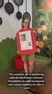 Listen to Bonnie from @swankyscoop ice cream in Woodinville, one of our Backpack for Kids host.

Drop off school supply donations at a public collection site host, today: Link in bio

All In for Kids!

#northshoreschoolsfoundation