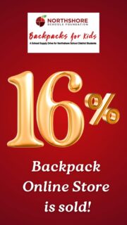 Our Backpack Online Store is at 16% sold! Help us reach 100% sold by August 31 by purchasing school supply donations, TODAY!

Best part: Everything is $25 or less and will be shipped straight to us.

Link to Backpack online store: Link in bio

Let's build READY students, together!

#northshoreschoolsfoundation
