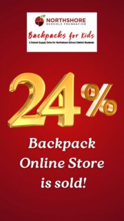 Our Backpack Online Store is at 24% sold! Help us reach 100% sold by August 31 by purchasing school supply donations, TODAY!

Best part: Everything is $25 or less and will be shipped straight to us.

Link to Backpack online store: In bio

Let's build READY students, together!

#northshoreschoolsfoundation