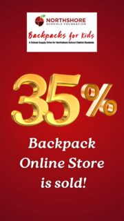 Our Backpack Online Store is at 35% sold! Help us reach 100% sold by August 31 by purchasing school supply donations, TODAY!

Best part: Everything is $25 or less and will be shipped straight to us.

Link to Backpack online store: In bio

Let's build READY students, together!

#northshoreschoolsfoundation