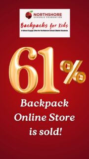 Our Backpack Online Store is at 61% sold! Help us reach 100% sold by Wednesday, September 30th by purchasing school supply donations, TODAY!

Best part: Everything is $25 or less and will be shipped straight to us.

Link to Backpack Online Store: In bio

Let's build READY students, together!

#northshoreschoolsfoundation
