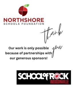 We are so grateful for the support of our amazing sponsors!

Please join us in celebrating @woodinvilleschoolofrock  for their partnership and support of the Foundation. We are able to GREAT THINGS for our students and staff in the Northshore community thanks to their support!

All In for Kids!
#northshoreschoolsfoundation