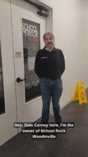 Listen to Dale, owner of @schoolofrockwoodinville, on why he became a Removing Barriers to Education sponsor.

We are able to GREAT THINGS for our students and staff in the Northshore community thanks to their support!

All In for Kids!
#northshoreschoolsfoundation