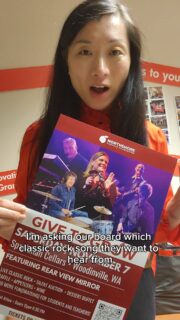 Kimm asked some of our Board members one question: what classic rock song do you want to hear from Rear View Mirror at Give to Grow? Watch Kimm get the scoop!

We want to rock with you on Saturday, Nov. 7 at Sparkman Cellars in Woodinville.

Tickets are on sale now! Link: https://bit.ly/4r13e7r

#northshoreschoolsfoundation