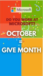 Don't forget! October is Give Month for @microsoft employees! This is the annual Microsoft Giving Campaign where employee donations, and volunteer hours, are matched!

This is how it works:
-Make a donation to Northshore Schools Foundation. 
-Get it matched from Microsoft 
-More impact for our Northshore students and schools through our service work! 

Questions? Email: info@nsdfoundation.org

Let's GIVE all October! All In for Kids!
#northshoreschoolsfoundation