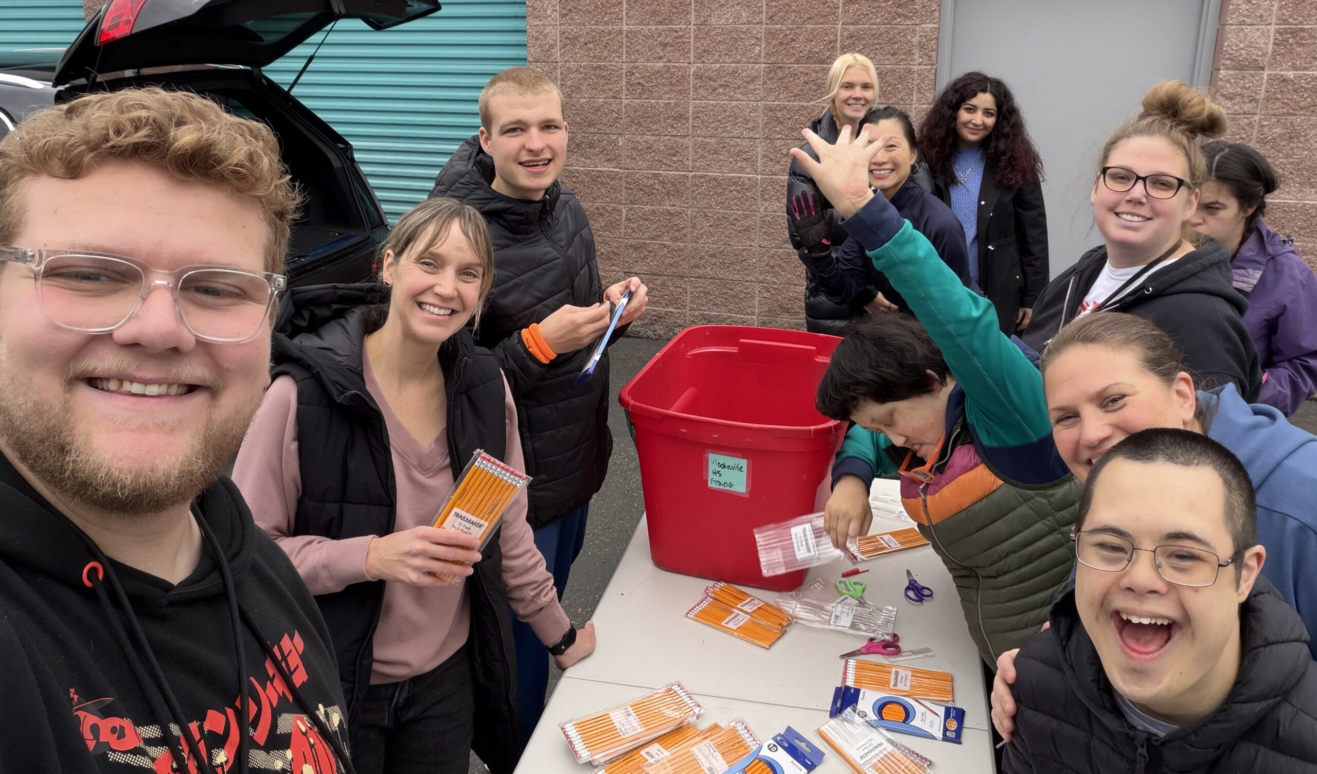 Pathways volunteer day with the Foundation